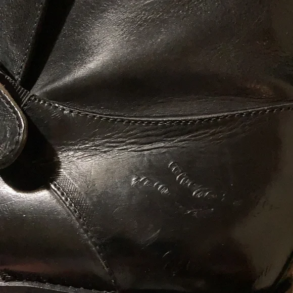 EUC Men’s  Domani Made In Italy Black Leather  Ankle Boots Size 9M - Picture 9 of 9